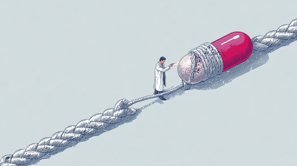 Une illustration percutante qui montre l’inefficacité des anti-inflammatoires face à une tendinopathie d’Achille : mécanique ≠ chimie.